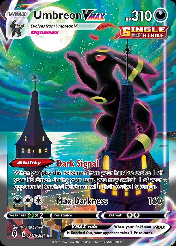 Umbreon VMAX, Evolving Skies 215/203